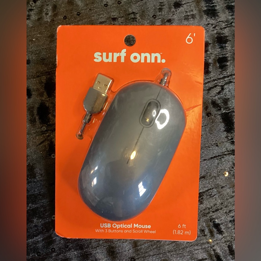 Gray USB Optical Mouse